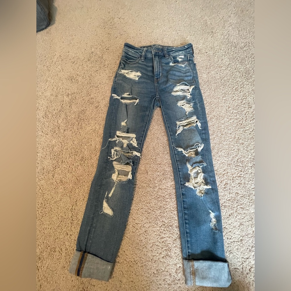American Eagle Holy Hi-Rise Jegging